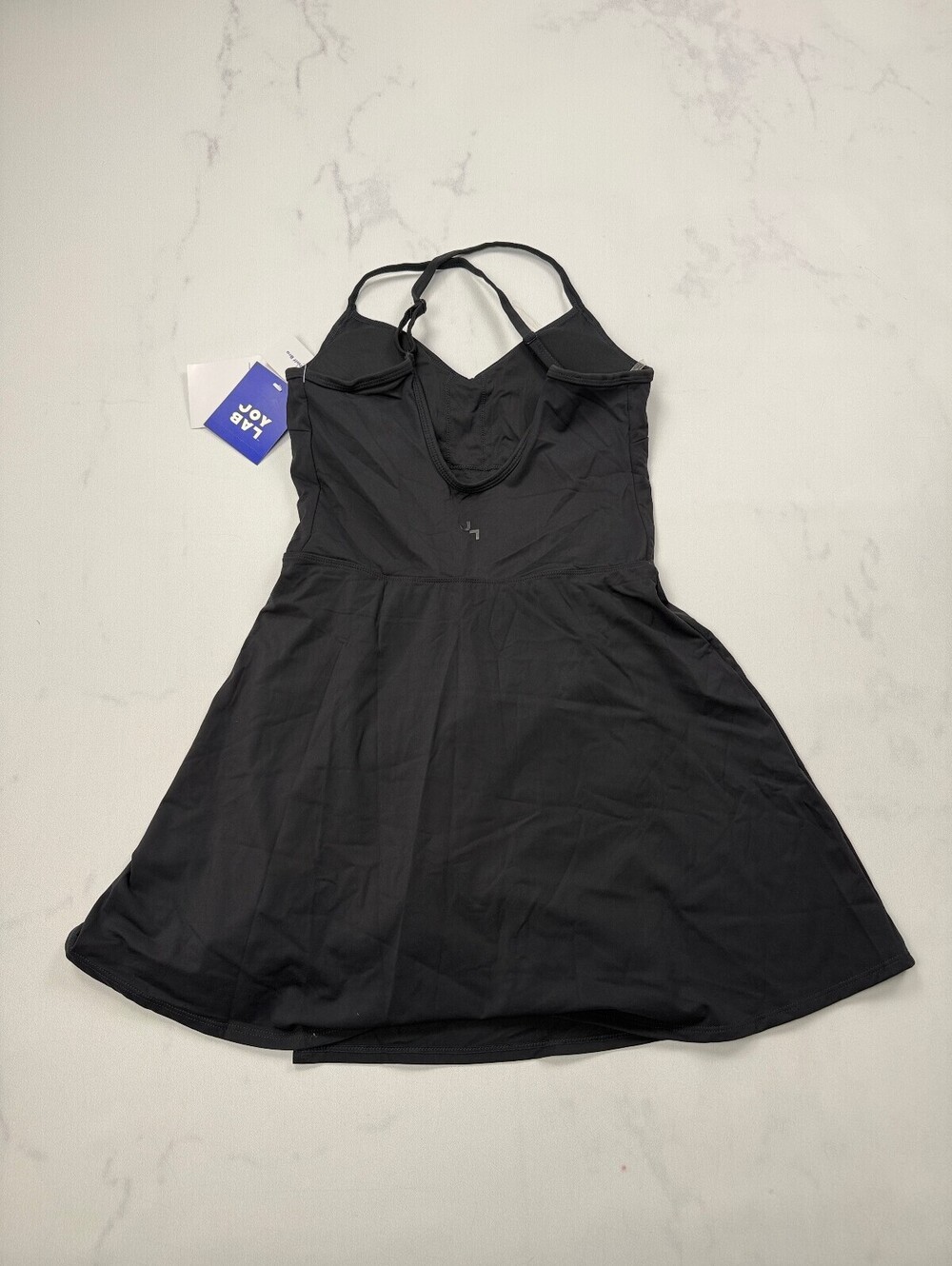 Joy Lab Classic Style Swimsuit Black 2010s Minimalist - Womens Small NWT